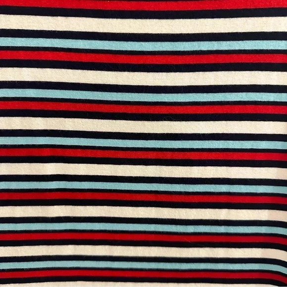 EUC August Silk Striped Dress - Picture 2 of 2